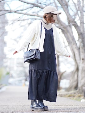 みりん。さん（レディース・156cm）の冬コーディネート