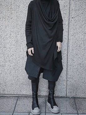 malonさんの（adidas×Rick Owens | アディダス×リックオウエンス）を使ったコーディネート