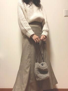 MAKOさん（レディース・164cm）の冬コーディネート