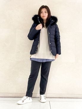 Kuwa-Pさん(レディース・159cm)の冬コーディネート