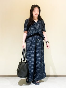 「SOUP（スープ）のアイテム」を使った、Kuwa-Pさん（レディース・159cm）の春コーディネート