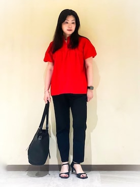 「MINIMUM（ミニマム）のアイテム（スカート）」を使った、Kuwa-Pさん（レディース・159cm）の春コーディネート