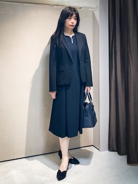 「Reflect（リフレクト）のアイテム」を使った、Kuwa-Pさん（レディース・159cm）の秋コーディネート