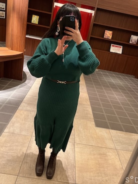 mipoさん（レディース・157cm）の冬コーディネート