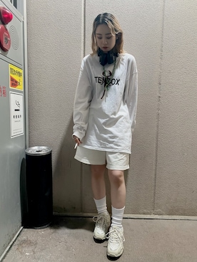 「TENBOX（テンボックス）のアイテム」を使った、しんたさん（レディース・155cm）の秋コーディネート