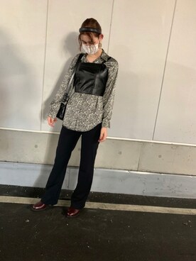 「fall style」｜「アイテム（バッグ）」を使った、akira105さん（レディース・166cm）の秋コーディネート