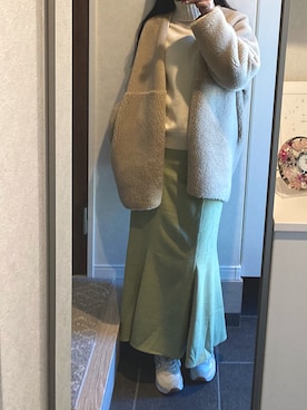 マナさん（レディース・164cm）の冬コーディネート