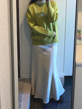 「socolla（ソコラ）のアイテム」を使った、マナさん（レディース・164cm）の冬コーディネート