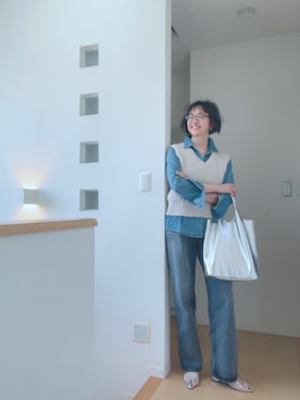「STYLE DELI（スタイルデリ）のアイテム（パンツ）」を使った、bunka1103さん（レディース・170cm）の春コーディネート