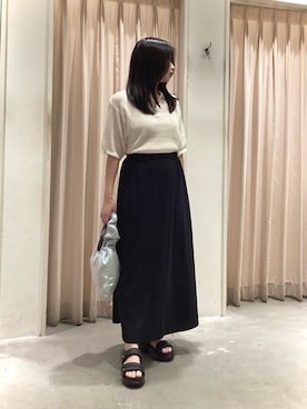 memeさん（レディース・159cm）の夏コーディネート