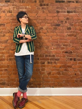 「Alex Mill（アレックスミル）のアイテム」を使った、Snazzy_vintage17さん（レディース・165cm）の秋コーディネート