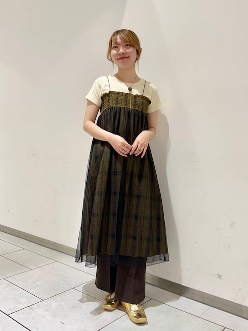 『2サイズ展開』スリムフレアパンツ