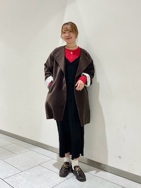 「イエベ春」｜sorakaさん（レディース・159cm）の秋コーディネート