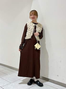 「アイテム（財布）」を使った、sorakaさん（レディース・159cm）の秋コーディネート