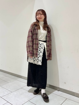 sorakaさん（レディース・159cm）の冬コーディネート