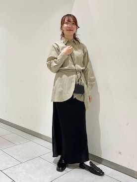 「アイテム（財布）」を使った、sorakaさん（レディース・159cm）の冬コーディネート