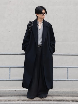 「guepard（ギュパール）のアイテム」を使った、きゅうさん（メンズ・172cm）の冬コーディネート