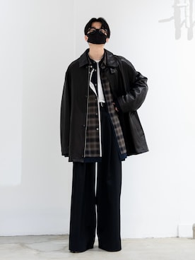 「stein（シュタイン）のアイテム」を使った、きゅうさん（メンズ・172cm）の秋コーディネート