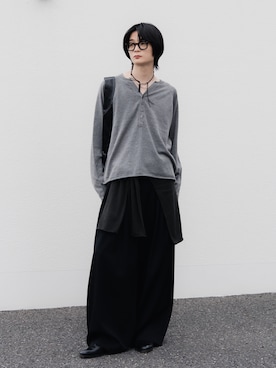 「LAPIIS（ラピス）のアイテム」を使った、きゅうさん（メンズ・172cm）の秋コーディネート