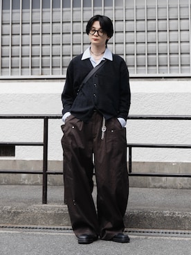 「アイテム（アクセサリー）」を使った、きゅうさん（メンズ・172cm）の春コーディネート