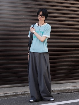 「アイテム（その他）」を使った、きゅうさん（メンズ・172cm）の夏コーディネート