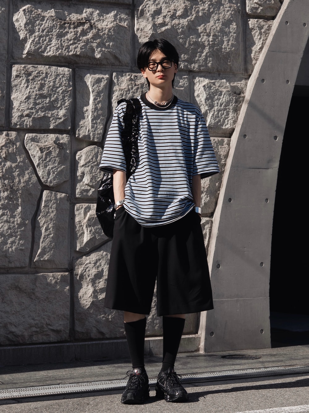 【LAPIIS】TWO TUCK WOOL WIDE SHORTTROUSERS TWO TUCK WOOL WIDE SHORT TROUSERS（その他パンツ）｜LAPIIS