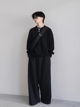 「アイテム（アクセサリー）」を使った、きゅうさん（メンズ・172cm）の秋コーディネート