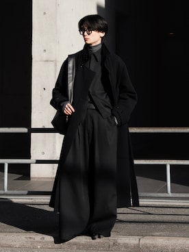 「LAPIIS（ラピス）のアイテム」を使った、きゅうさん（メンズ・172cm）の冬コーディネート