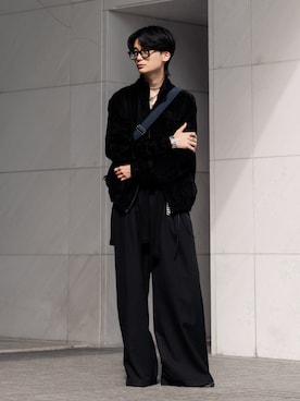「LEMAIRE（ルメール）のアイテム」を使った、きゅうさん（メンズ・172cm）の秋コーディネート