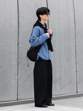 「LEMAIRE（ルメール）のアイテム」を使った、きゅうさん（メンズ・172cm）の秋コーディネート