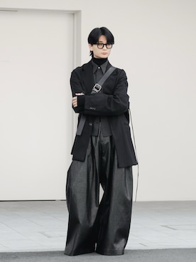 「アイテム（その他）」を使った、きゅうさん（メンズ・172cm）の秋コーディネート