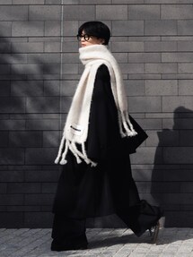 lapiis WOOL GABARDINE INTACK WIDE パンツ LAPIIS（ラピス）の「WOOL GABARDINE INTACK WIDE TROUSERS