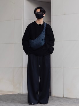 「LEMAIRE（ルメール）のアイテム」を使った、きゅうさん（メンズ・172cm）の春コーディネート