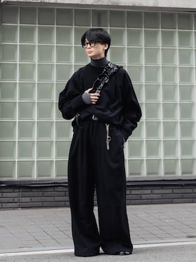 「アイテム（ハンドバッグ）」を使った、きゅうさん（メンズ・172cm）の秋コーディネート