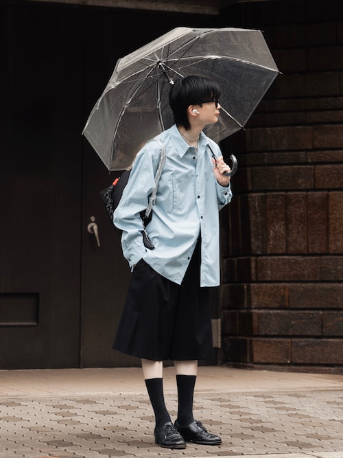 セール】TWO TUCK WOOL WIDE SHORT TROUSERS（その他パンツ）｜LAPIIS