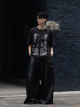 「アイテム（アクセサリー）」を使った、きゅうさん（メンズ・172cm）の秋コーディネート