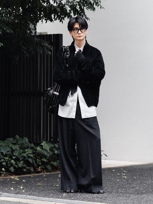 MASU（エムエーエスユー） ワイドパンツ スラックス 「MASU」INITIAL