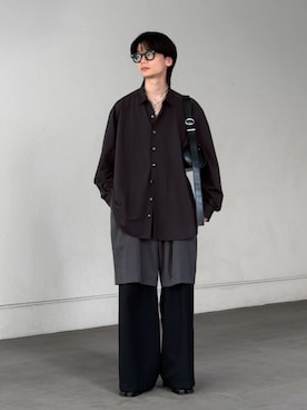 「LAPIIS（ラピス）のアイテム（パンツ）」を使った、きゅうさん（メンズ・172cm）の秋コーディネート