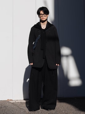 「LEMAIRE（ルメール）のアイテム」を使った、きゅうさん（メンズ・172cm）の秋コーディネート
