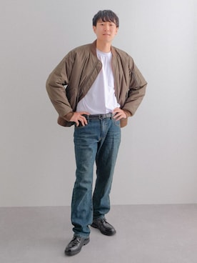 「レギュラー」｜　SKMTさん（メンズ・177cm）の秋コーディネート