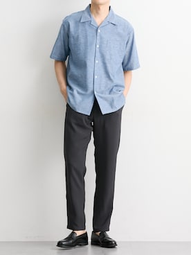 　SKMTさん（メンズ・177cm）の夏コーディネート
