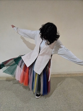 「manana suerte（マニャーナスエルテ）のアイテム」を使った、ましゅさん（レディース・160cm）の秋コーディネート