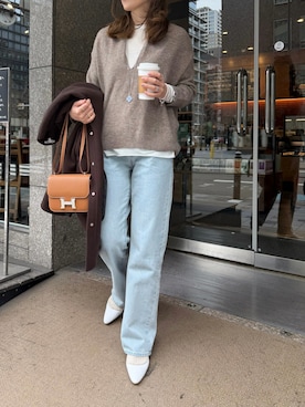 izumiさん（レディース・161cm）の冬コーディネート