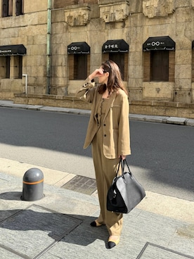 「THE ROW（ザロウ）のアイテム」を使った、izumiさん（レディース・161cm）の春コーディネート