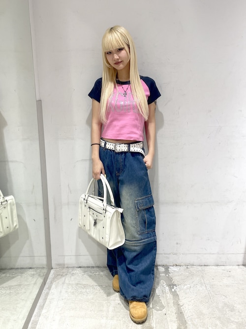 HEART PADLOCK FAUX LEATHER 2WAY BAG（ショルダーバッグ）｜X-girl