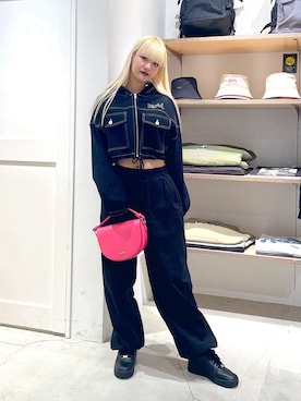 「アイテム（ブルゾン）」を使った、RUIさん（レディース・160cm・20代）の春コーディネート