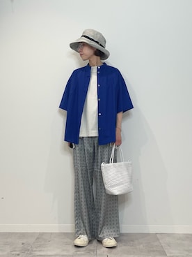 「インド綿」｜kitaさん（レディース・156cm）の春コーディネート