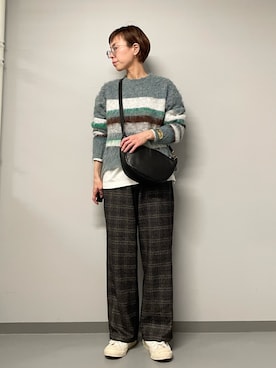 「ふんわり」｜kitaさん（レディース・156cm）の冬コーディネート