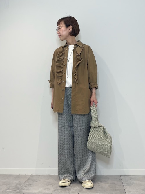 フロントフリルシャツ（シャツ/ブラウス）｜collex（コレックス）の