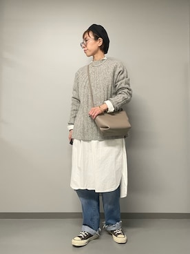 kitaさん（レディース・156cm）の冬コーディネート